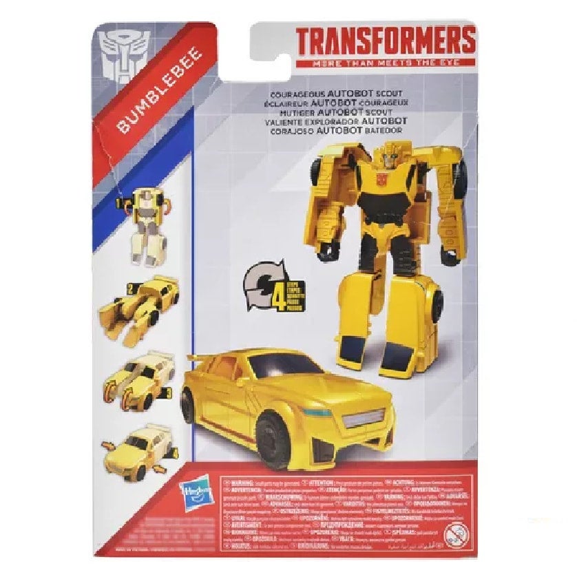 Transformers Titan Changers Bumblebee – 27,9 Cm Große Actionfigur, Verwandelt Sich In 6 Schritten